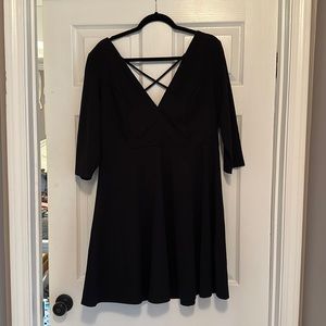 Women’s backless dress